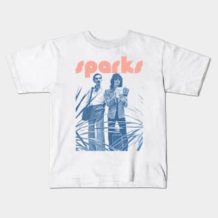 Sparks \//\ Retro 70s Style FanArt Design Kids T-Shirt